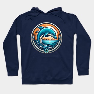 Miami Dolphin Sun Light Hoodie